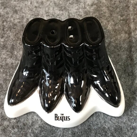 The Beatles Sculpted Ceramic Boots Salt and Pepper Shakers - Picture 2 of 7
